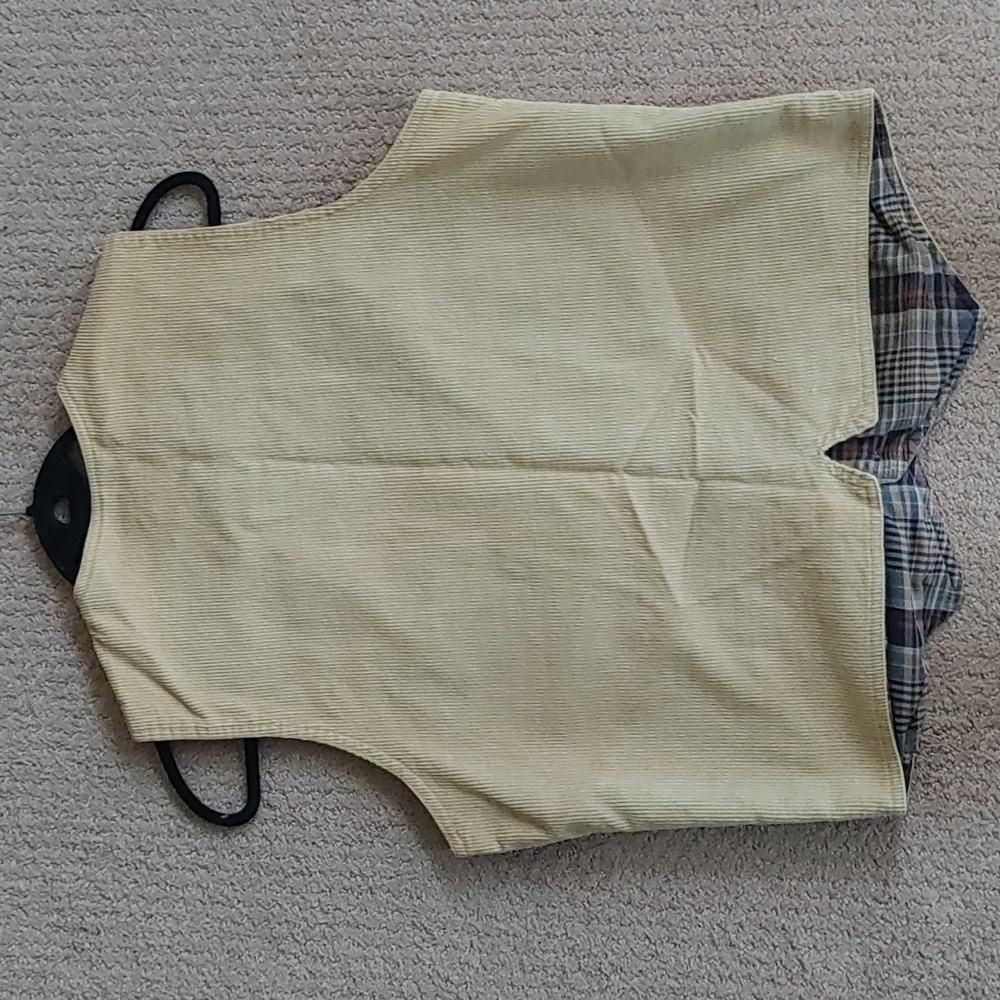 Vintage Corduroy Western Button-up Vest medium - Picture 2 of 6